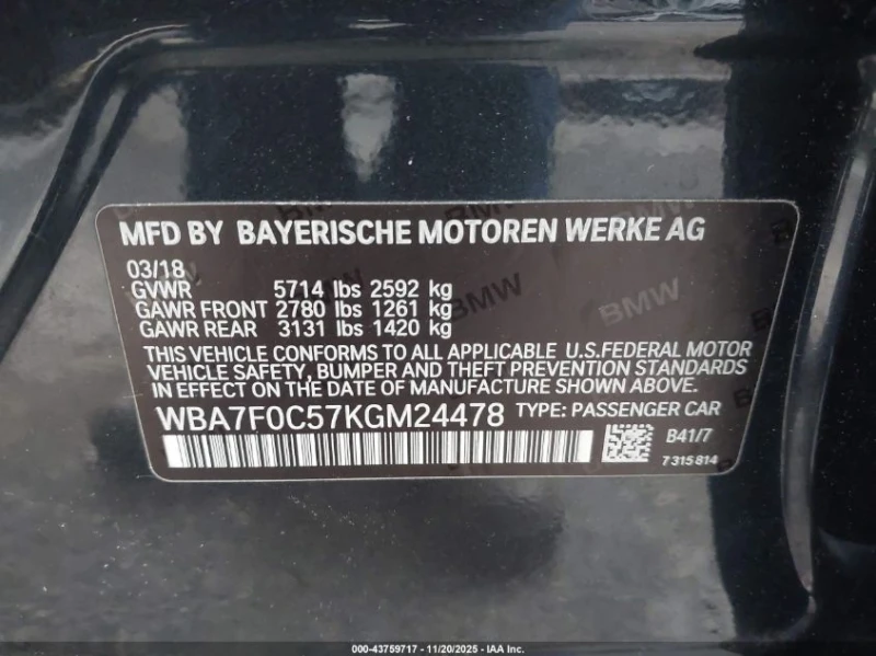 BMW 750 I, снимка 9 - Автомобили и джипове - 53415285