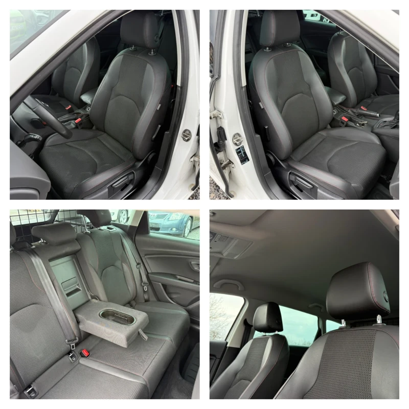 Seat Leon FR 2.0 TDI (150hp) DSG/Navi/Bluetooth/Подгрев/EU6, снимка 14 - Автомобили и джипове - 53418370