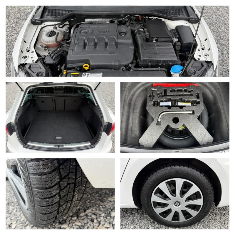 Seat Leon FR 2.0 TDI (150hp) DSG/Navi/Bluetooth/Подгрев/EU6, снимка 17 - Автомобили и джипове - 53418370