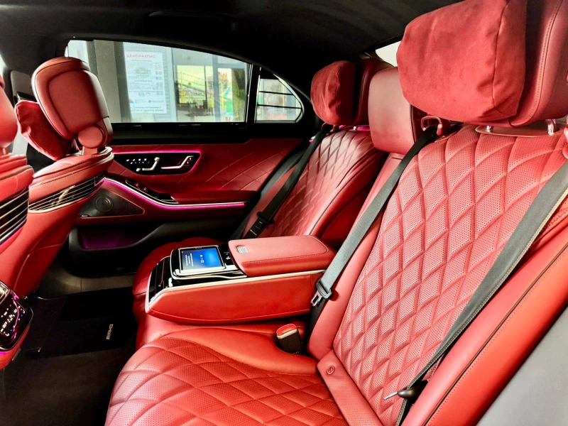 Mercedes-Benz S 580 E* AMG* 4Matic* Подгрев* Обдух* Burm* Лизинг , снимка 14 - Автомобили и джипове - 53518457
