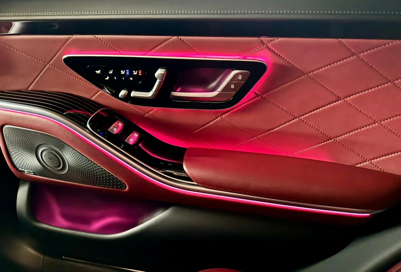 Mercedes-Benz S 580 E* AMG* 4Matic* Подгрев* Обдух* Burm* Лизинг , снимка 12 - Автомобили и джипове - 53518457