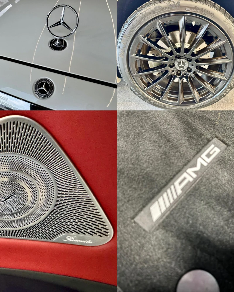 Mercedes-Benz S 580 E* AMG* 4Matic* Подгрев* Обдух* Burm* Лизинг , снимка 17 - Автомобили и джипове - 53518457