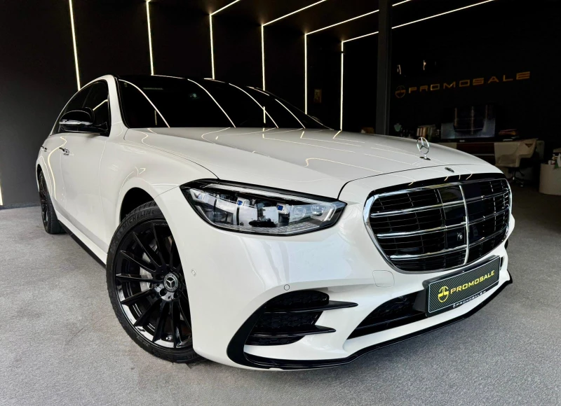 Mercedes-Benz S 580 E* AMG* 4Matic* Подгрев* Обдух* Burm* Лизинг 
