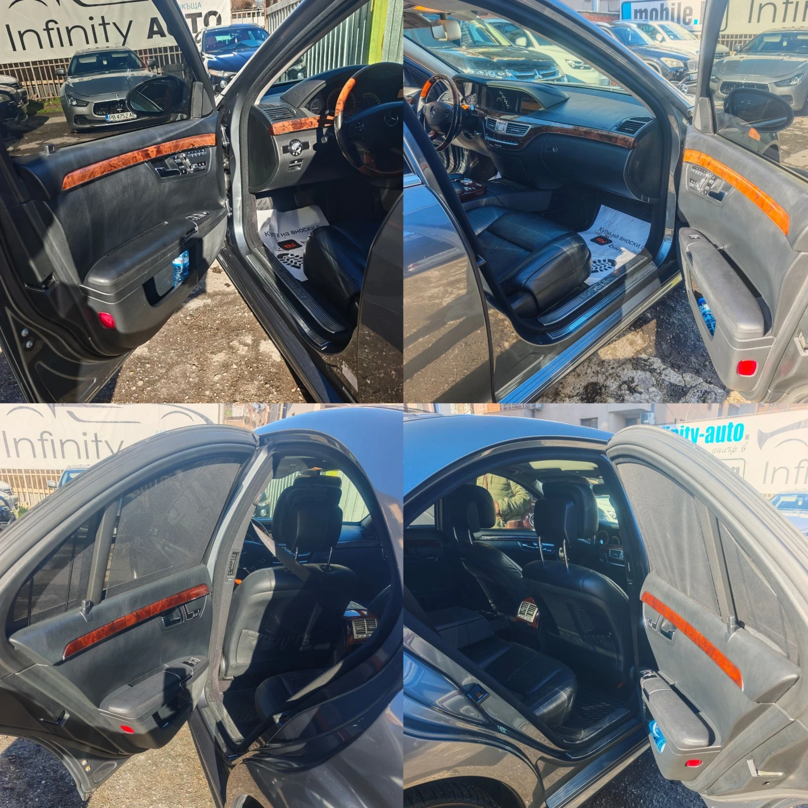 Mercedes-Benz S 500 AMG, ПОДГРЕВ, ОБДУХВАНЕ, МАСАЖ, КЕЙЛЕС, ЛОНГ, ФУЛ! - изображение 8