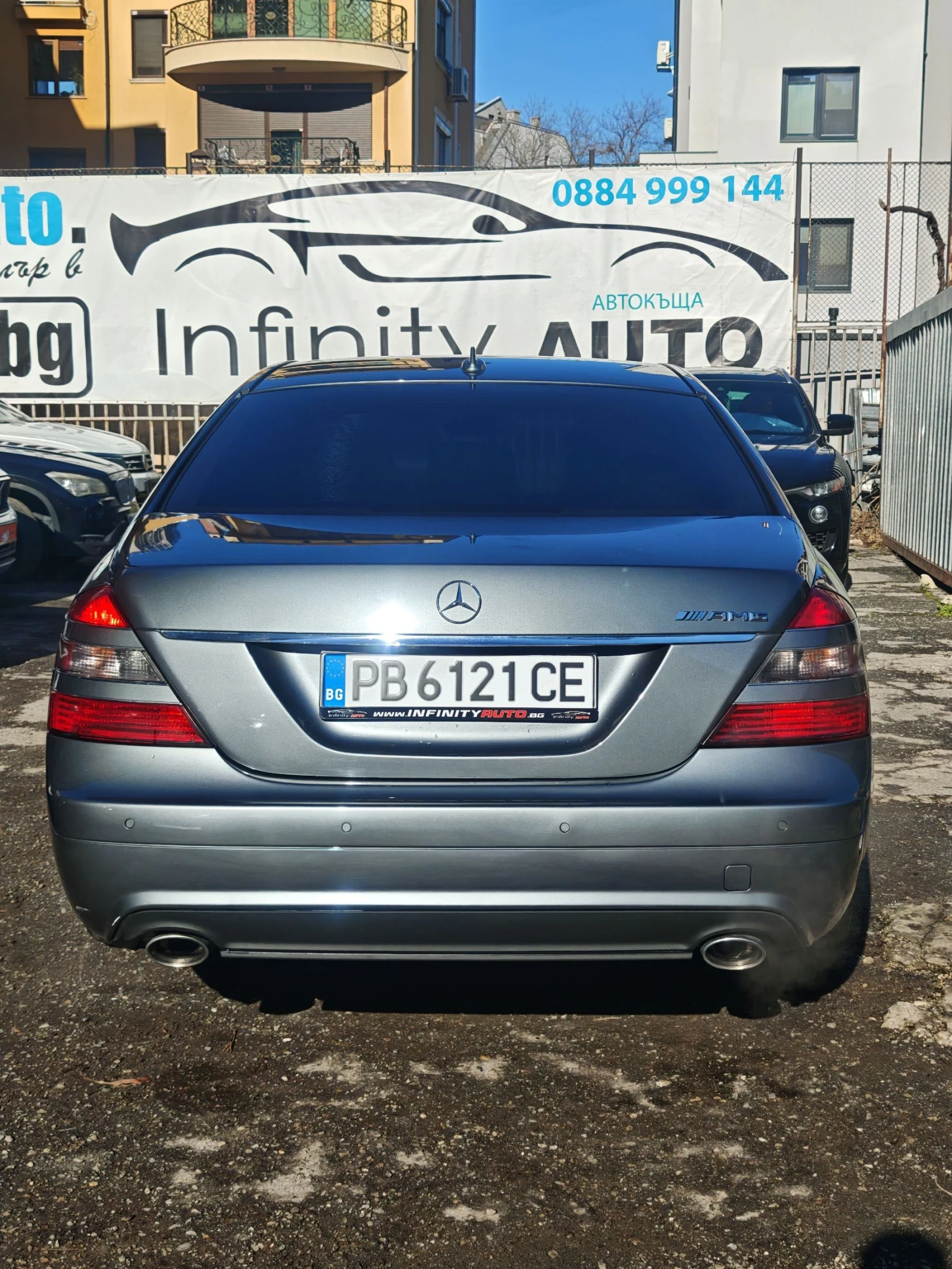 Mercedes-Benz S 500 AMG, ПОДГРЕВ, ОБДУХВАНЕ, МАСАЖ, КЕЙЛЕС, ЛОНГ, ФУЛ! - изображение 4