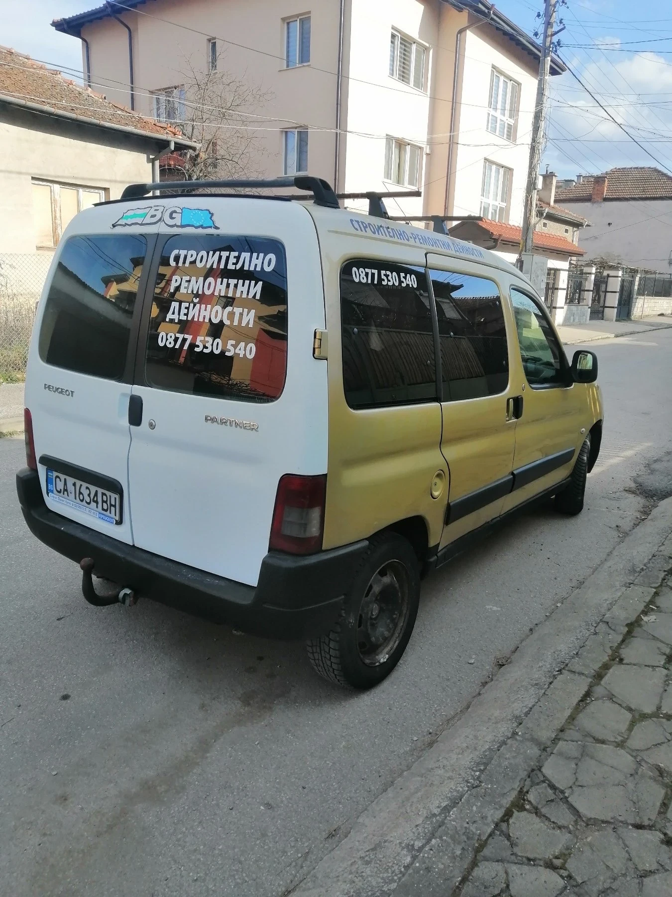 Peugeot Partner 1.9D, снимка 4 - Автомобили и джипове - 53969426