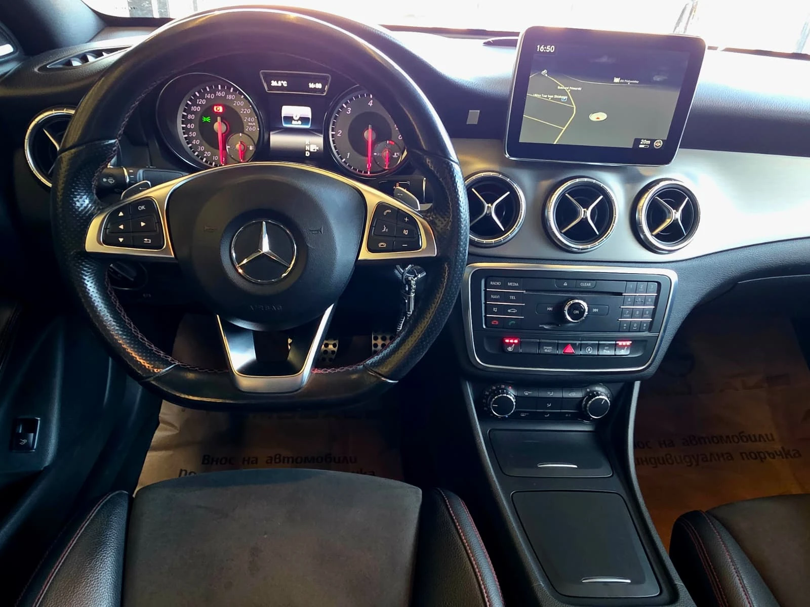 Mercedes-Benz CLA 220 CDI * 170к.с * AMG-Line, снимка 10 - Автомобили и джипове - 54607908