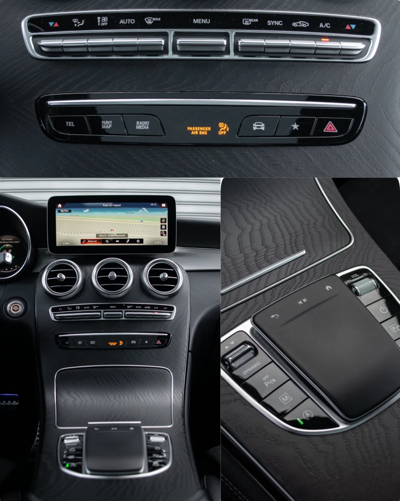 Mercedes-Benz GLC 300 d/AMG/Multibeam/Burmester/СервизнаИстория, снимка 10 - Автомобили и джипове - 52249997
