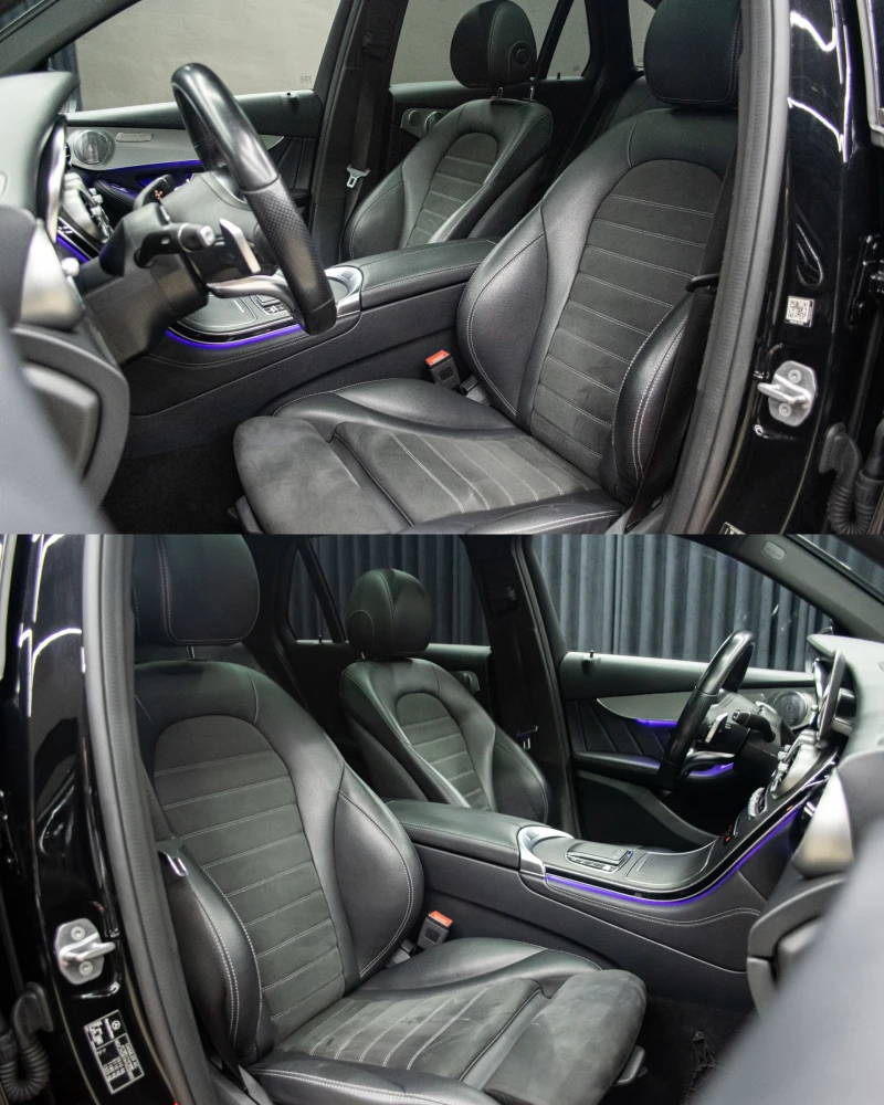 Mercedes-Benz GLC 300 d/AMG/Multibeam/Burmester/СервизнаИстория, снимка 7 - Автомобили и джипове - 52249997