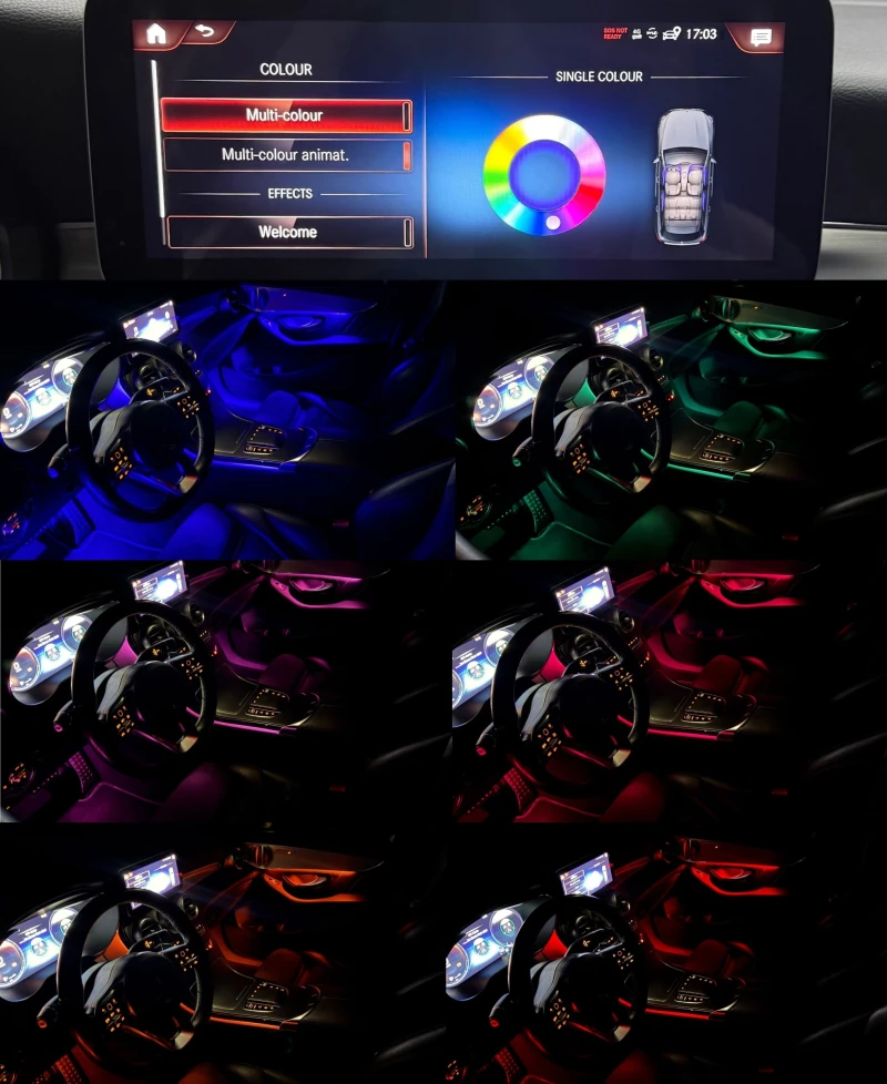 Mercedes-Benz GLC 300 d/AMG/Multibeam/Burmester/СервизнаИстория, снимка 15 - Автомобили и джипове - 52249997