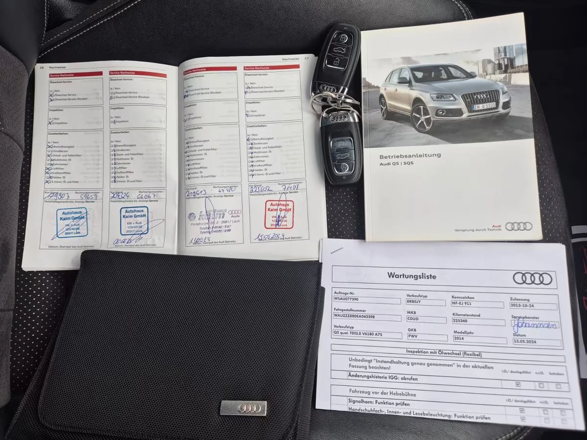 Audi Q5 3.0TDI/245hp/Quattro/S-LINE ACC 3-ZONE NAVI+ , снимка 15 - Автомобили и джипове - 54426884