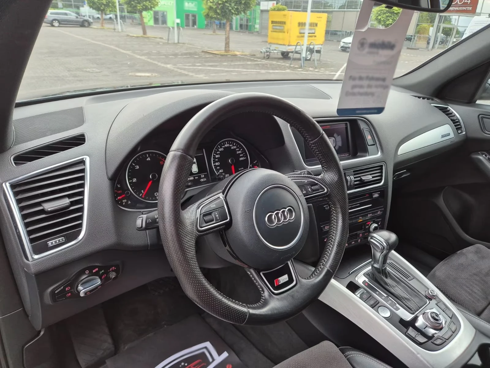 Audi Q5 3.0TDI/245hp/Quattro/S-LINE ACC 3-ZONE NAVI+ , снимка 13 - Автомобили и джипове - 54426884