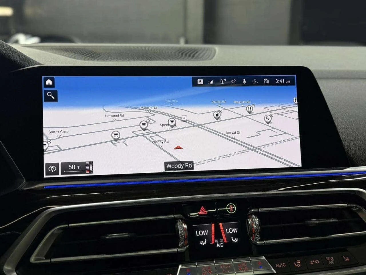 BMW X5 * M SPORT| NAV| BACKUP| BSM| LDW| FCW| AMBIENT LIG, снимка 16 - Автомобили и джипове - 54873782