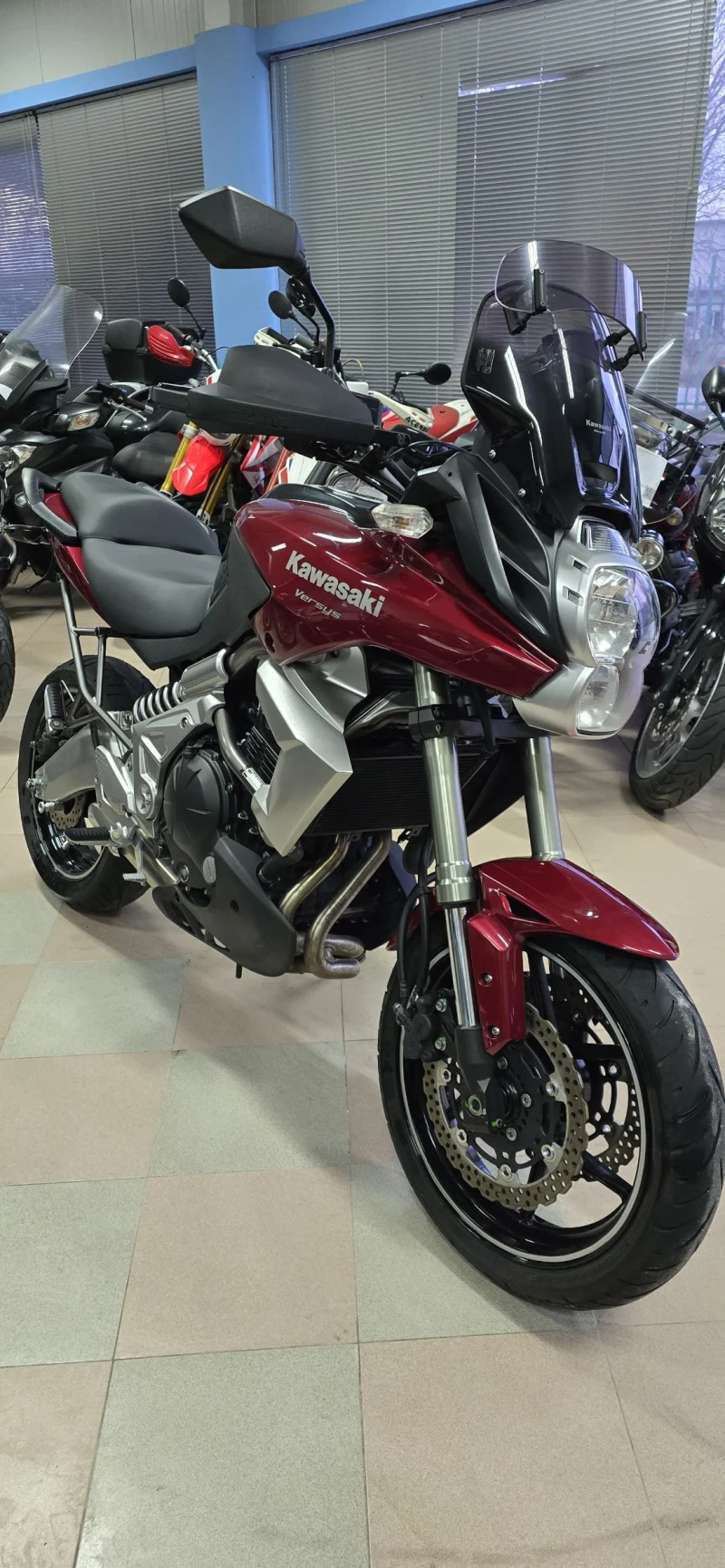 Kawasaki Versys 650 Като нов ! Лизинг !, снимка 2 - Мотоциклети и мототехника - 52996264