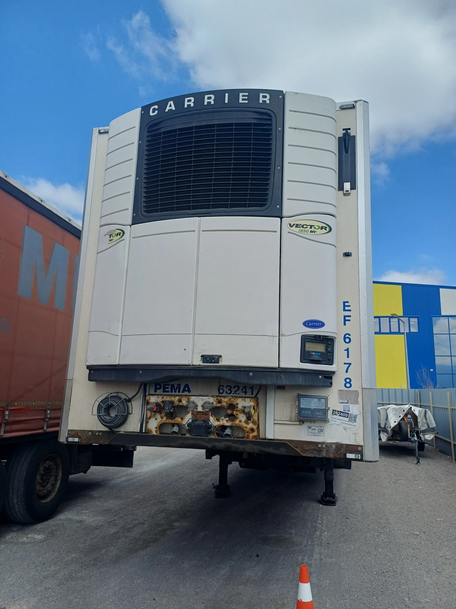 Полуремарке Krone Bi temp, снимка 9 - Ремаркета - 54599959
