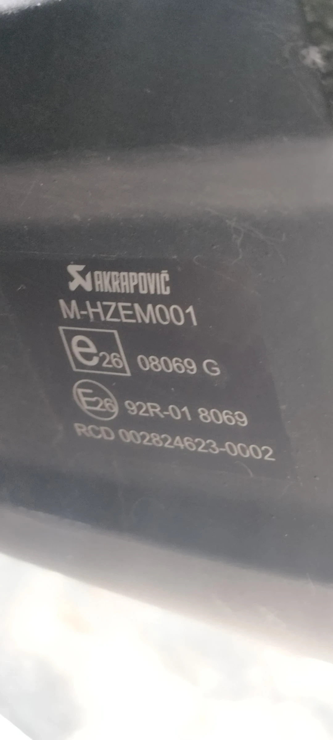 Akrapovic , снимка 7 - Части - 55207394