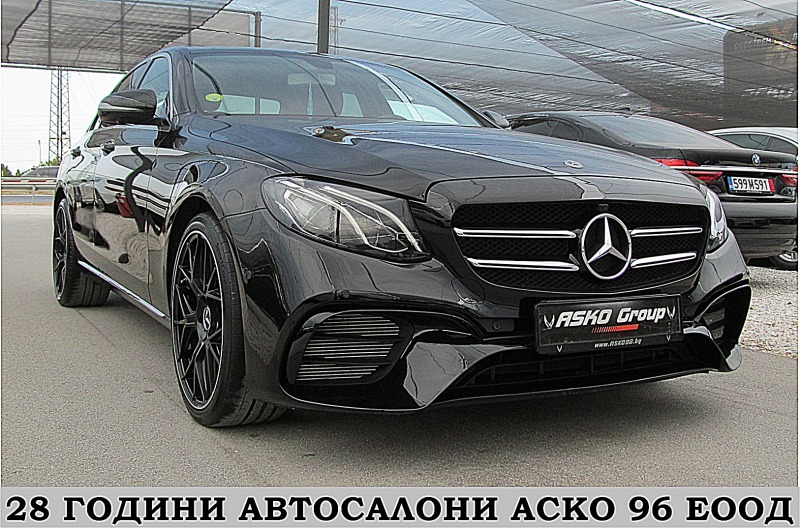 Mercedes-Benz E 220 FACE/AMG/DIGITAL/9gt/360-K/СОБСТВЕН ЛИЗИНГ, снимка 3 - Автомобили и джипове - 46386500