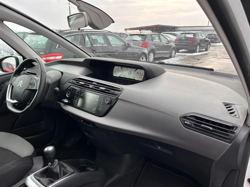 Citroen Grand C4 Picasso 1.6HDI NAVI 6+ 1, снимка 12 - Автомобили и джипове - 48705042