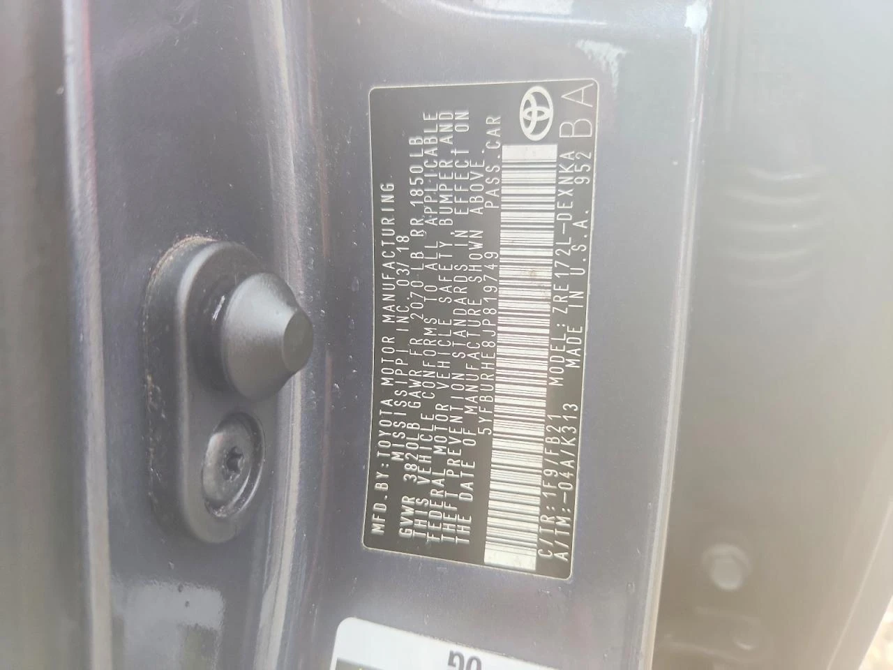 Toyota Corolla 1.8l, снимка 12 - Автомобили и джипове - 56150849