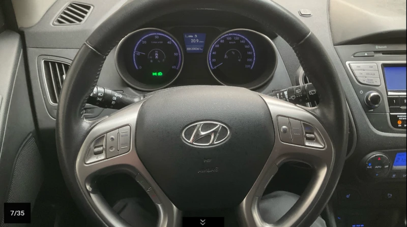 Hyundai IX35 2.0 CRDI 4WD, снимка 8 - Автомобили и джипове - 49543406