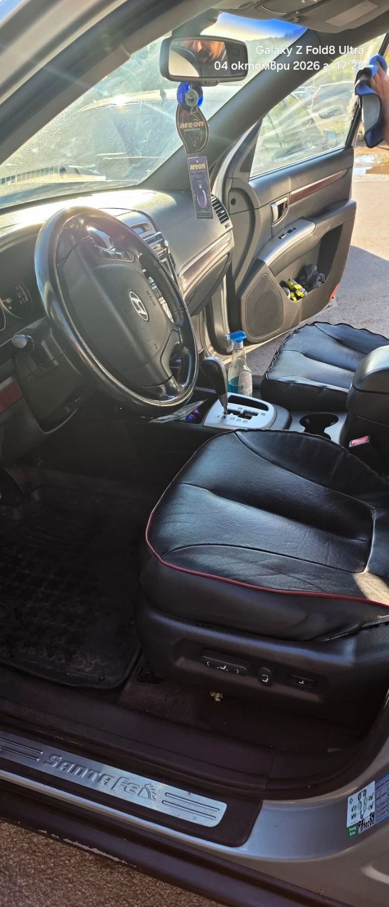Hyundai Santa fe 2.2CRDI 155к.с., снимка 10 - Автомобили и джипове - 56350760