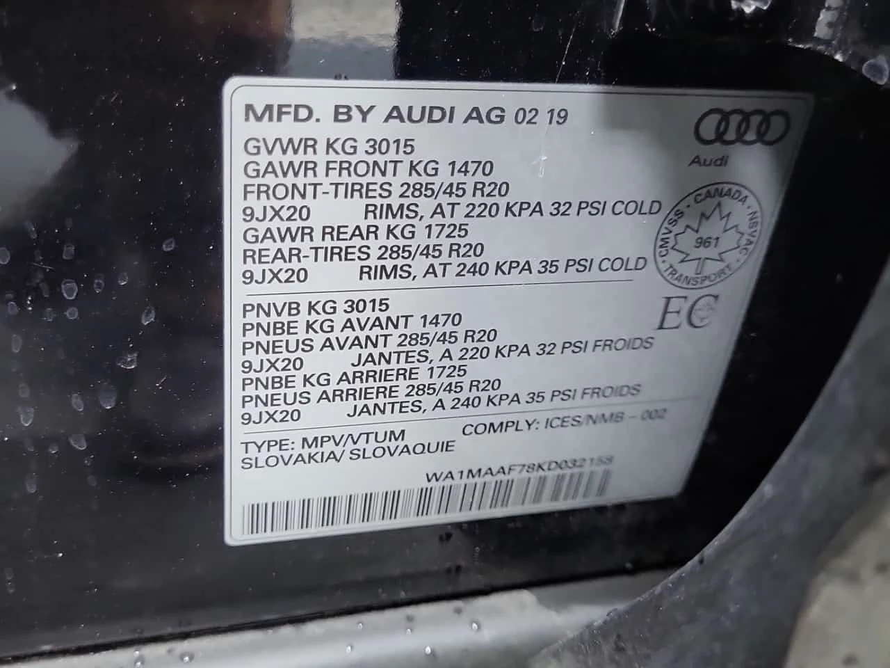 Audi Q7 * 55 Tfsi Quattro Progressiv * CARFAX * , снимка 17 - Автомобили и джипове - 56266119