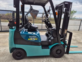 Мотокар Yale SUMITOMO / АВТОМАТ / ГАЗ + БЕНЗИН / КАТО НОВ !, снимка 6