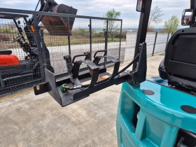 Мотокар Yale SUMITOMO / АВТОМАТ / ГАЗ + БЕНЗИН / КАТО НОВ !, снимка 13