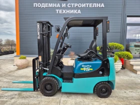 Мотокар Yale SUMITOMO / АВТОМАТ / ГАЗ + БЕНЗИН / КАТО НОВ !, снимка 2