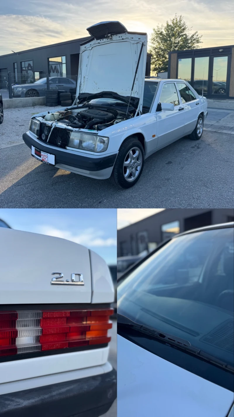 Mercedes-Benz 190 Италия* Без точка ръжда*  климатик, снимка 10 - Автомобили и джипове - 52243133