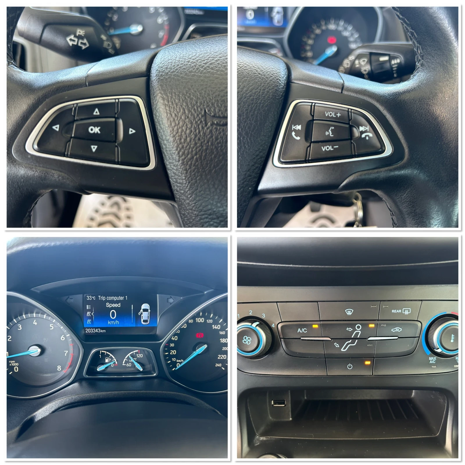 Ford Focus * 1.6i* 120.* GPL* NAVI* LED*  | Mobile.bg   13