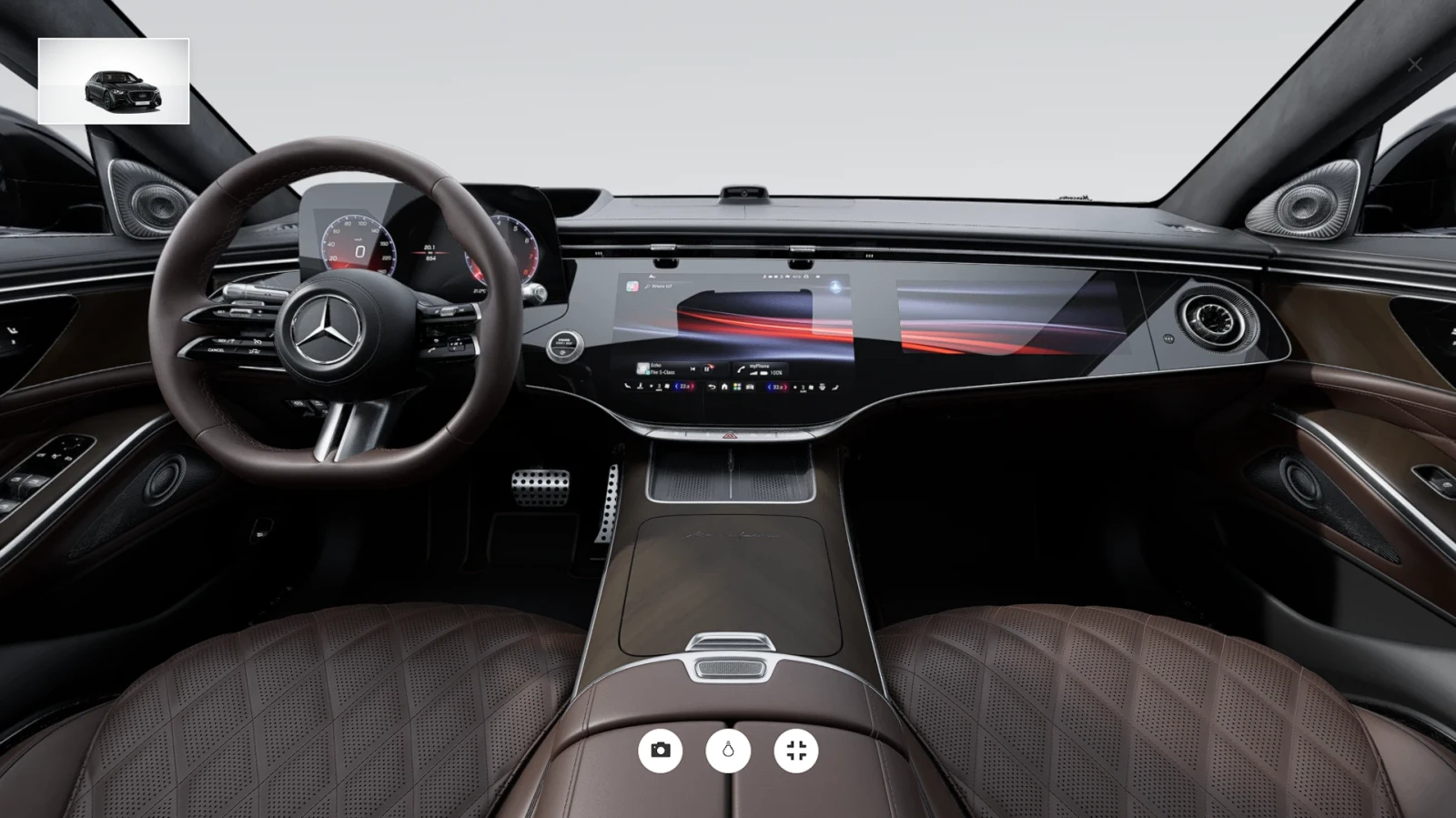 Mercedes-Benz S 580 Long 4M AMG Plus New = MGT Conf = Manufaktur Gold | Mobile.bg � ����������� 9