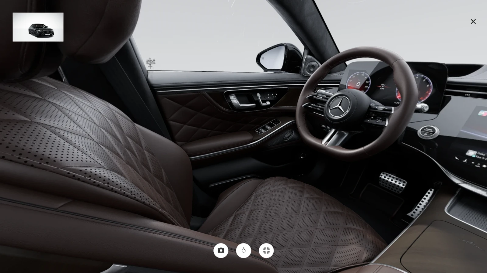 Mercedes-Benz S 580 Long 4M AMG Plus New = MGT Conf = Manufaktur Gold | Mobile.bg � ����������� 8