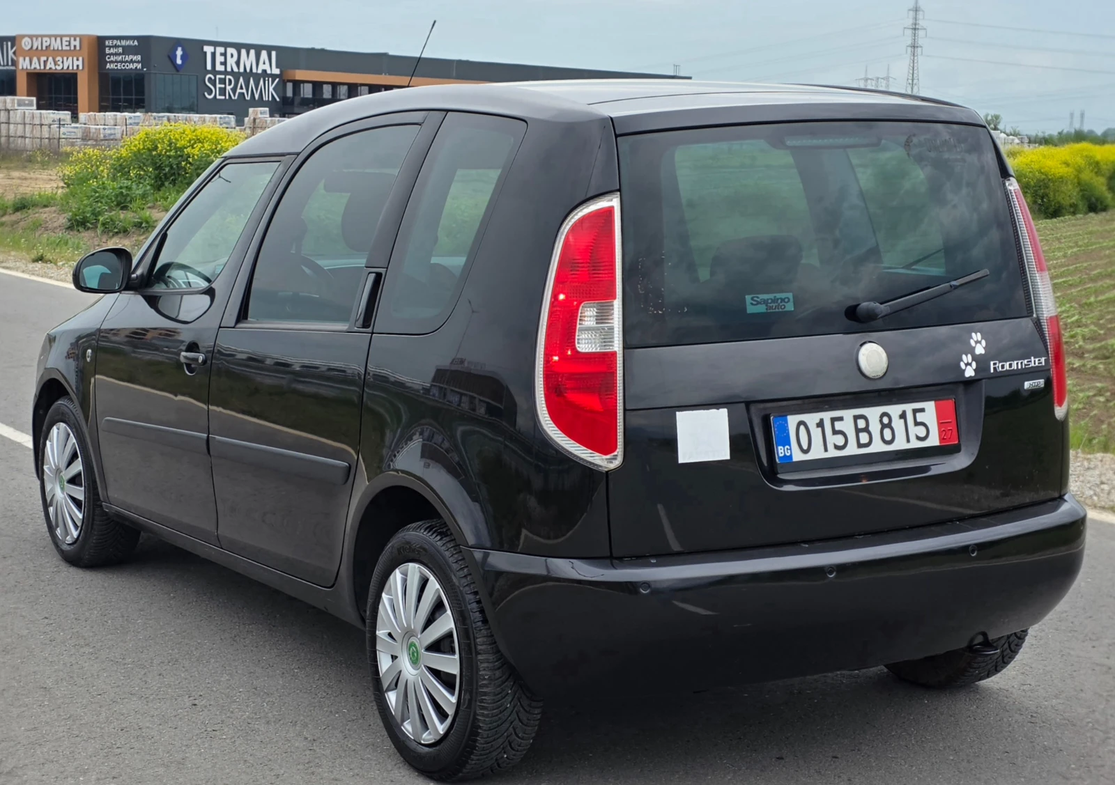 Skoda Roomster 1.2i GAZ 70ks , снимка 4 - Автомобили и джипове - 54459078
