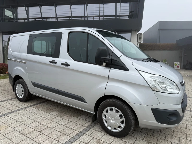 Ford Transit Custom 2.0TDCI Климатик L1H1 Euro 6, снимка 2 - Бусове и автобуси - 53200975