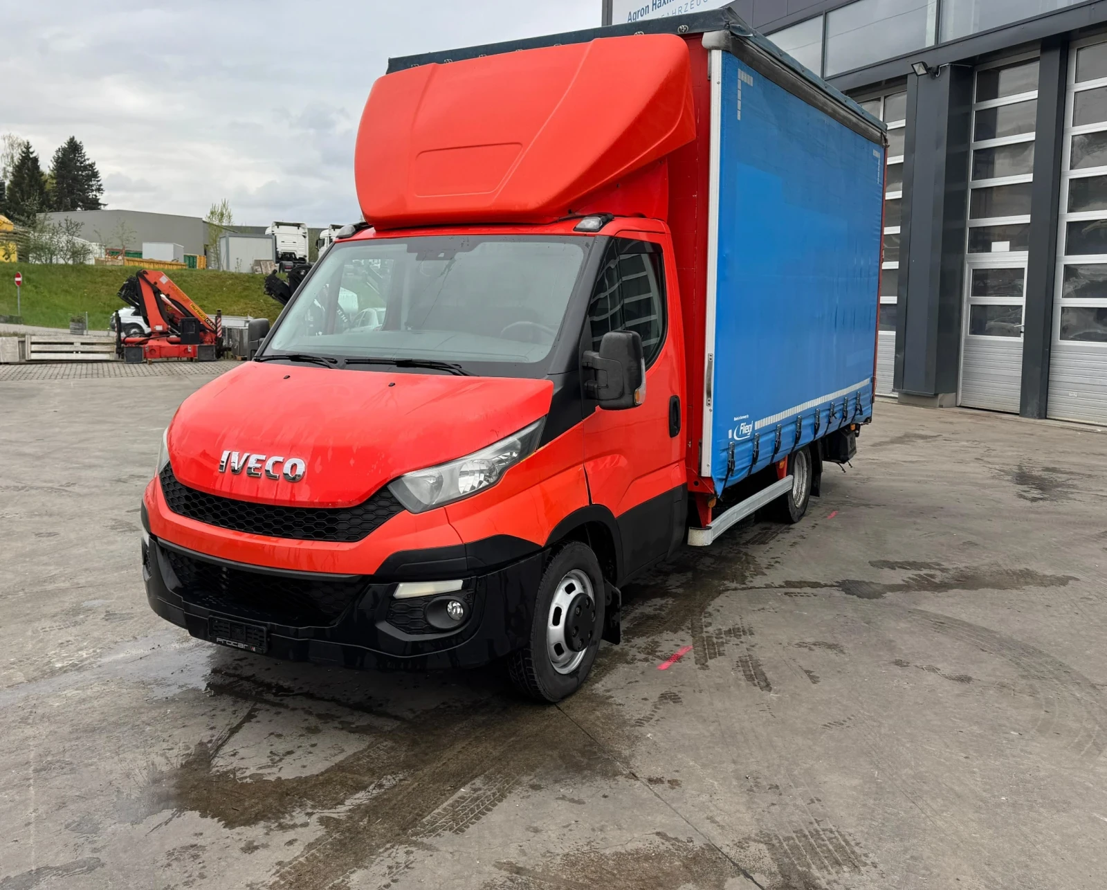 Iveco Daily 35c17* ЩОРА* БОРД* AC* ШВЕЙЦАРИЯ* 