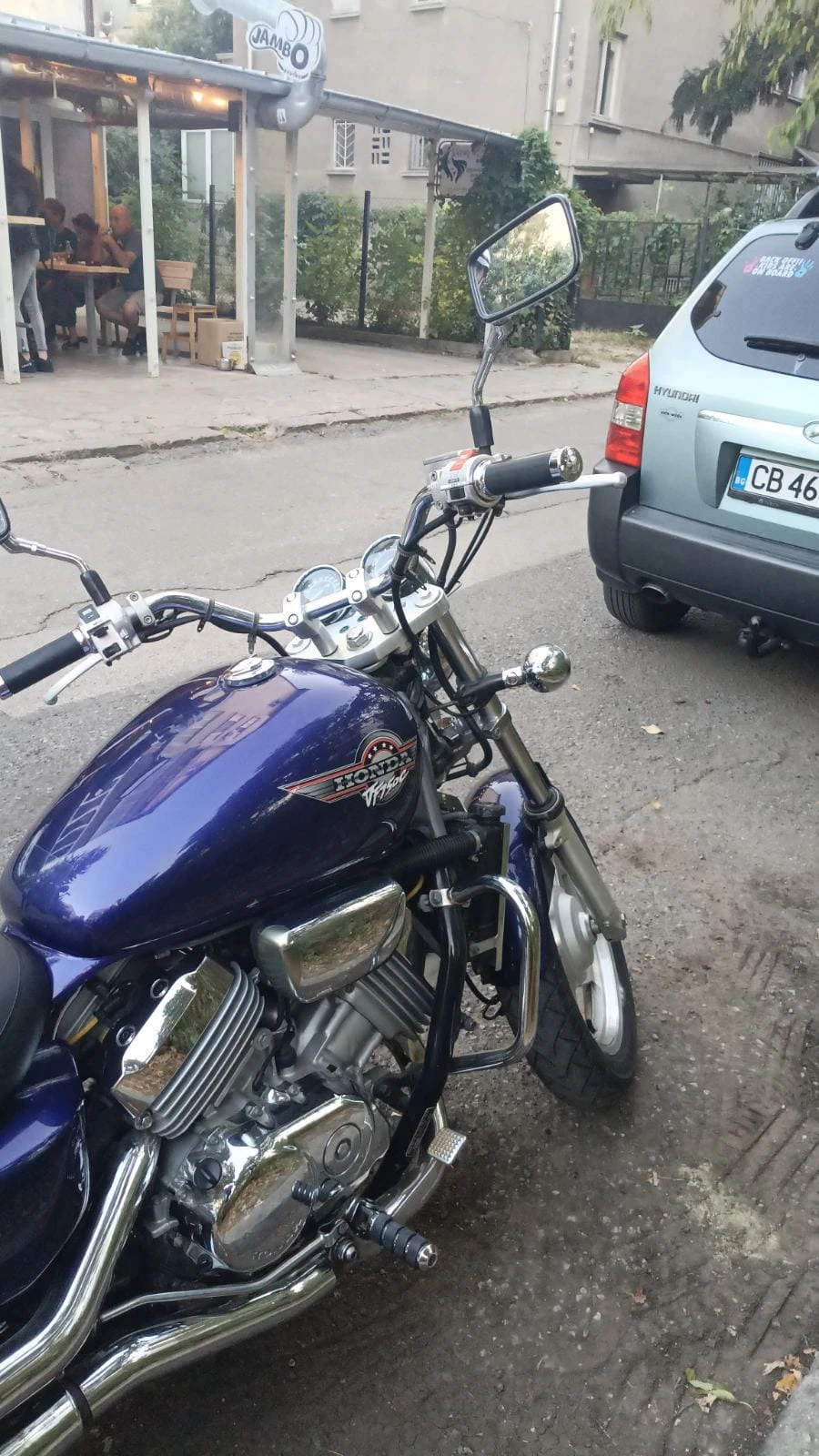 Honda Magna, снимка 10 - Мотоциклети и мототехника - 54346820