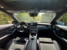 Mercedes-Benz C 43 AMG BURMESTER, PANO, MULTIBEAM, PERFORMANCE, 4M, FACE, снимка 9