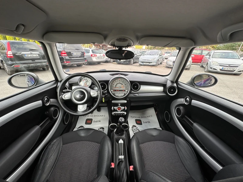 Mini Cooper 1.6TDI - КЛИМАТРОНИК, снимка 11 - Автомобили и джипове - 47350131