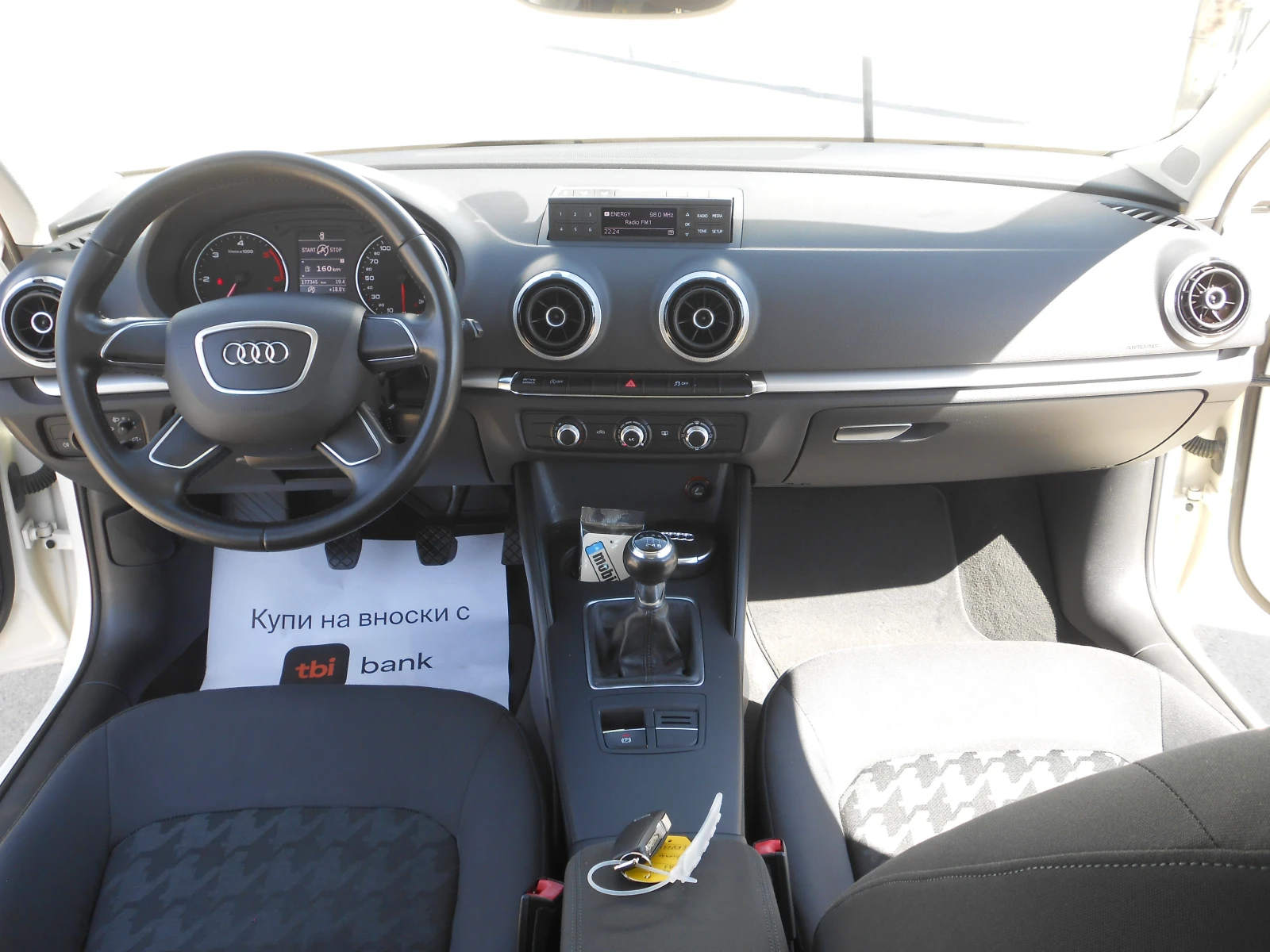 Audi A3 1.6d-Euro-5B-6sk-Panorama | Mobile.bg — изображение 14