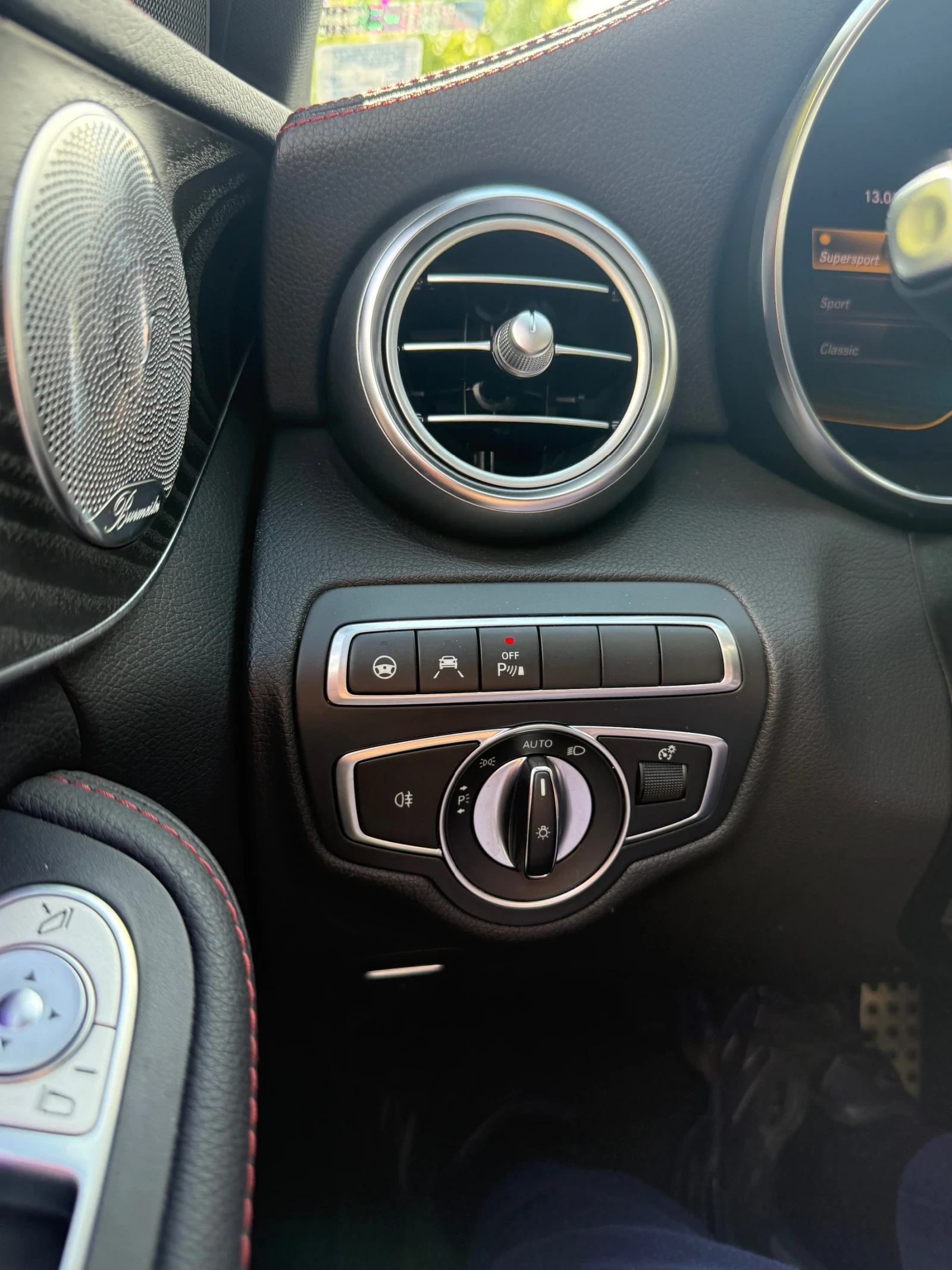 Mercedes-Benz C 43 AMG BURMESTER, PANO, MULTIBEAM, PERFORMANCE, 4M, FACE, снимка 14 - Автомобили и джипове - 54346970