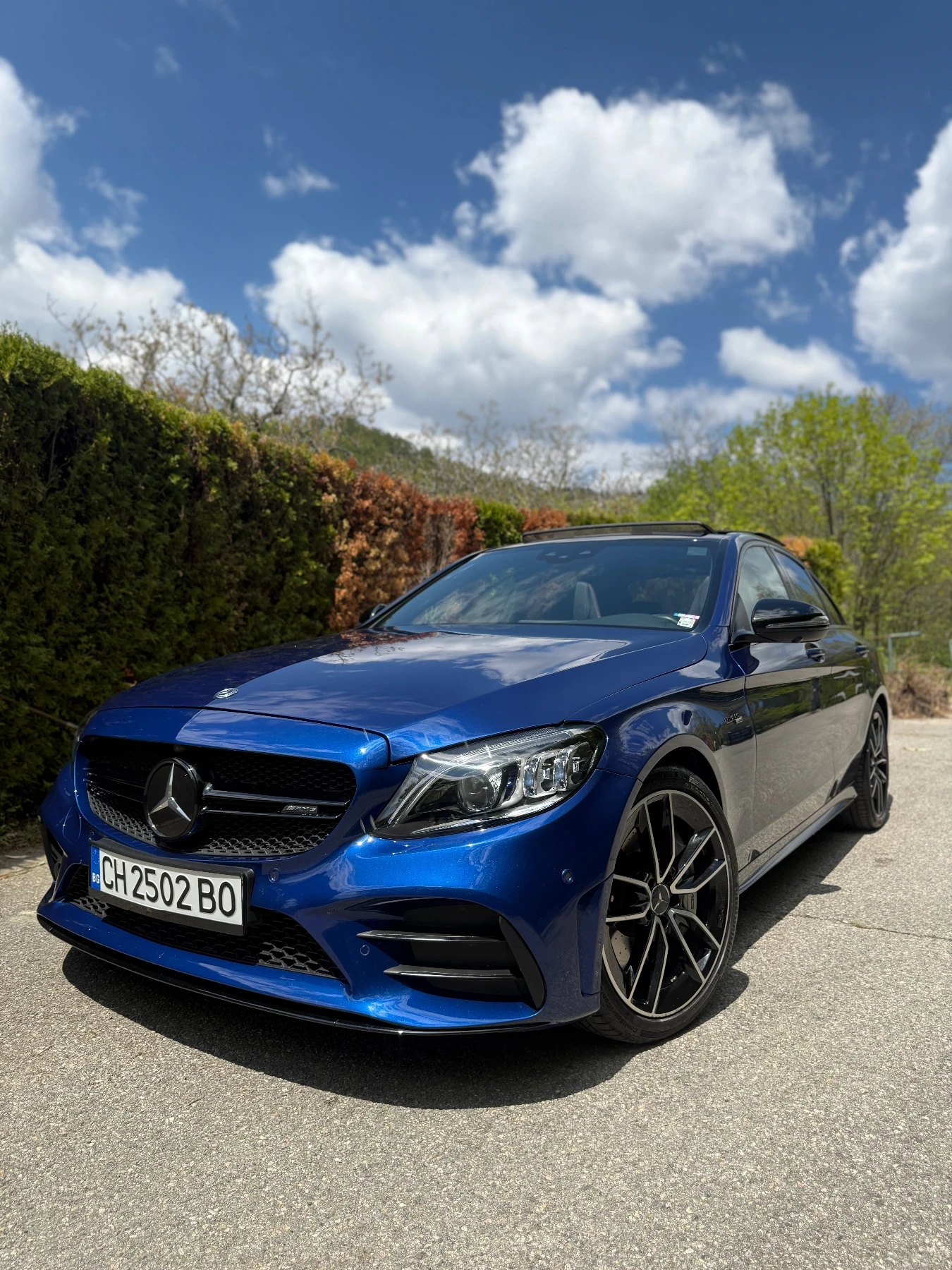 Mercedes-Benz C 43 AMG BURMESTER, PANO, MULTIBEAM, PERFORMANCE, 4M, FACE