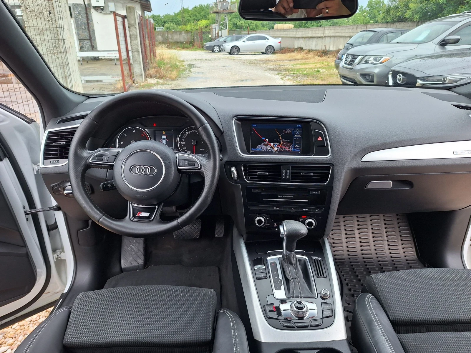 Audi Q5 2.0TDI* S-LINE/Фейслифт/Ксенон/Нави/Автомат/4х4/, снимка 8 - Автомобили и джипове - 55189785