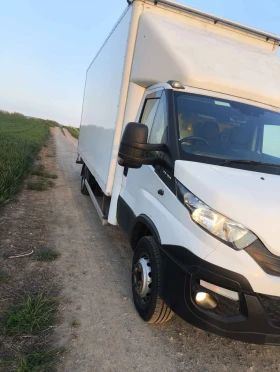 Обява за продажба на Iveco Daily Камион фургон 70C180, 6 метра, с хидравлична рампа ~49 900 лв. - изображение 1