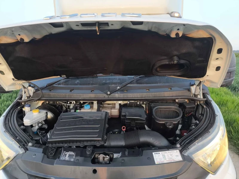 Iveco Daily Камион фургон 70C180, 6 метра, с хидравлична рампа, снимка 12 - Камиони - 52457427