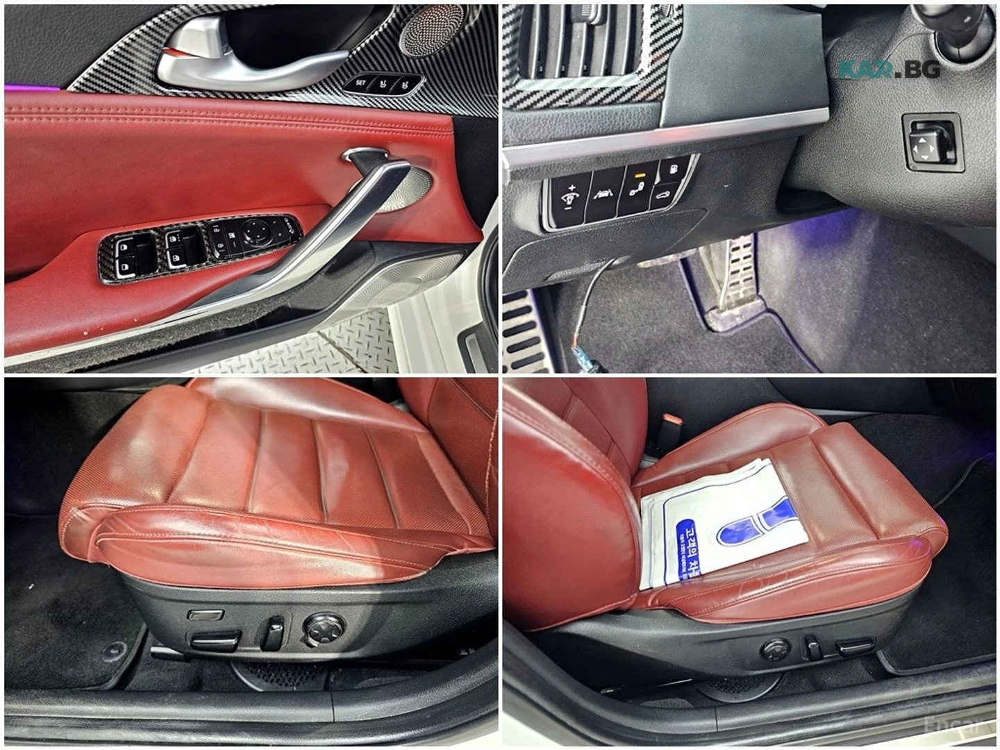 Kia Stinger 3.3 GT TURBO* ОБДУХ* AWD* 360* HUD* , снимка 13 - Автомобили и джипове - 54881474