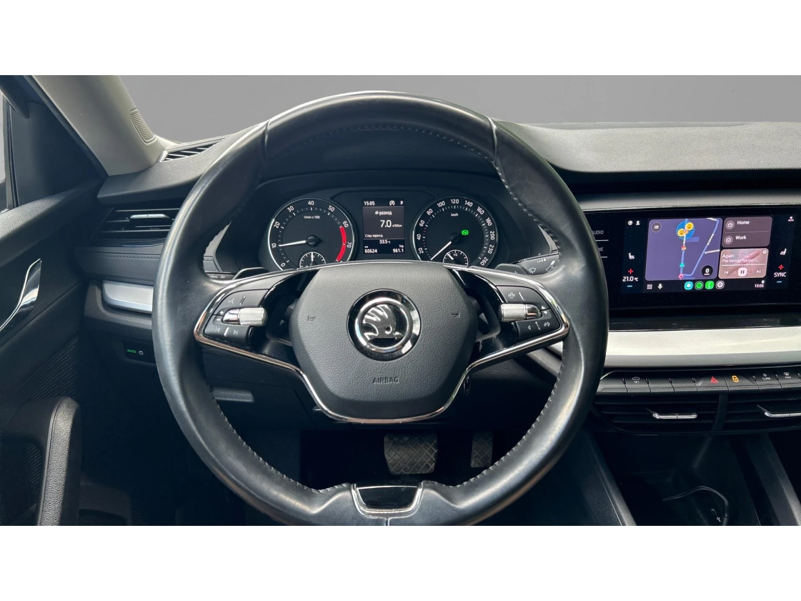 Skoda Octavia 1.5 Е-TSi  А/T, Месечна вноска от 255  , снимка 14 - Автомобили и джипове - 54996624