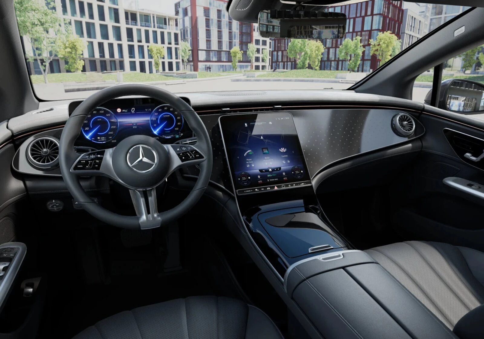 Mercedes-Benz EQE НОВ!/300/ELECTRIC-ART/333HP/RWD/AMBI/L.-ASS./232f - изображение 8