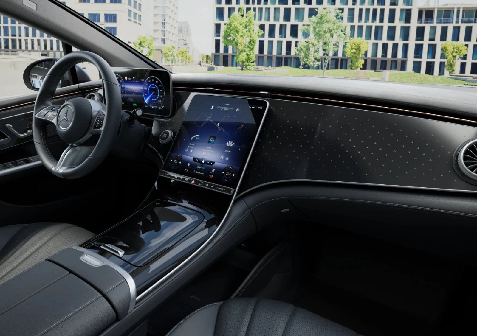 Mercedes-Benz EQE НОВ!/300/ELECTRIC-ART/333HP/RWD/AMBI/L.-ASS./232f - изображение 7