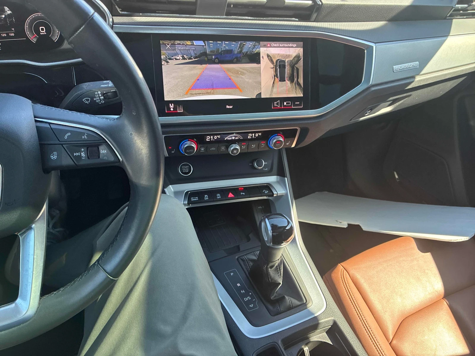 Audi Q3 TECHNIK * ДИСТРОНИК * ПАНОРАМА * 360 КАМЕРА, снимка 7 - Автомобили и джипове - 54555661